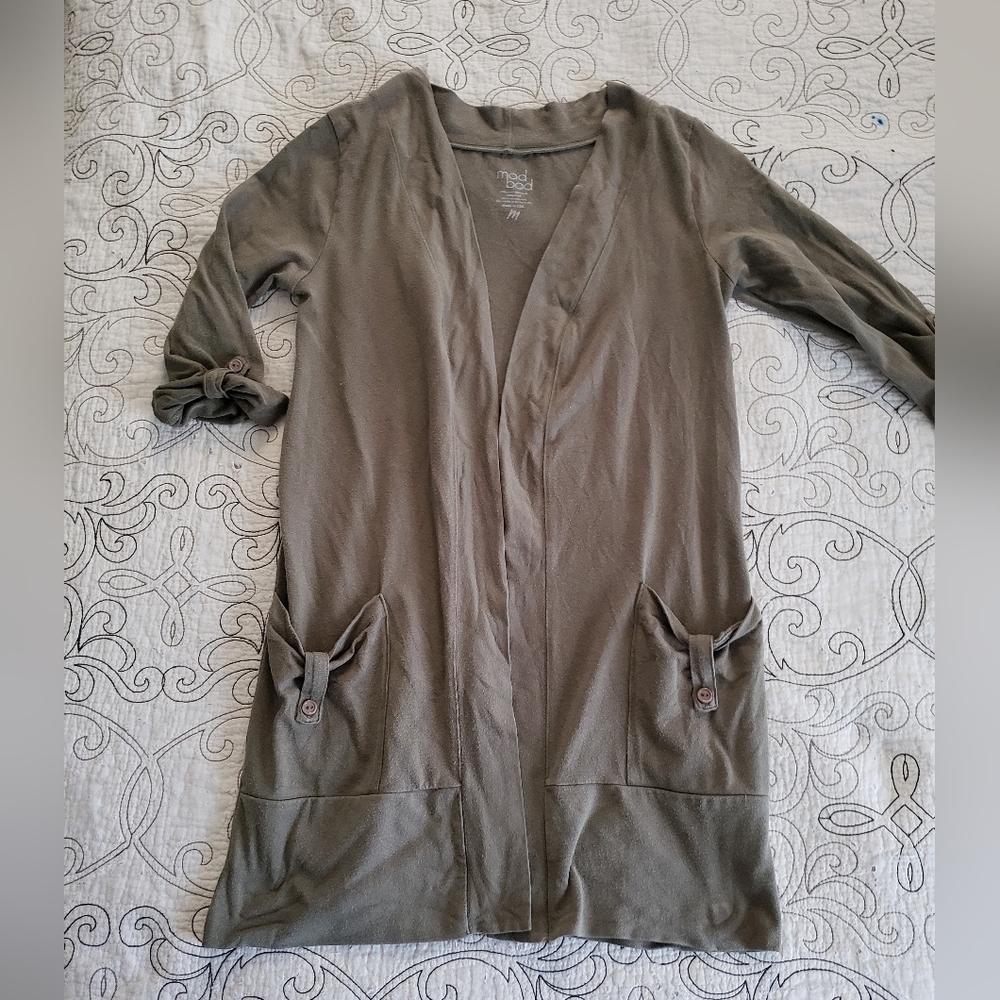 Mod Bod Jersey Knit Cardigan
